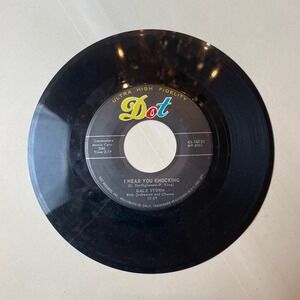 Gale Storm 45 RPM Vinyl Record‎ Dot Records I Hear You Knocking Ivory Tower